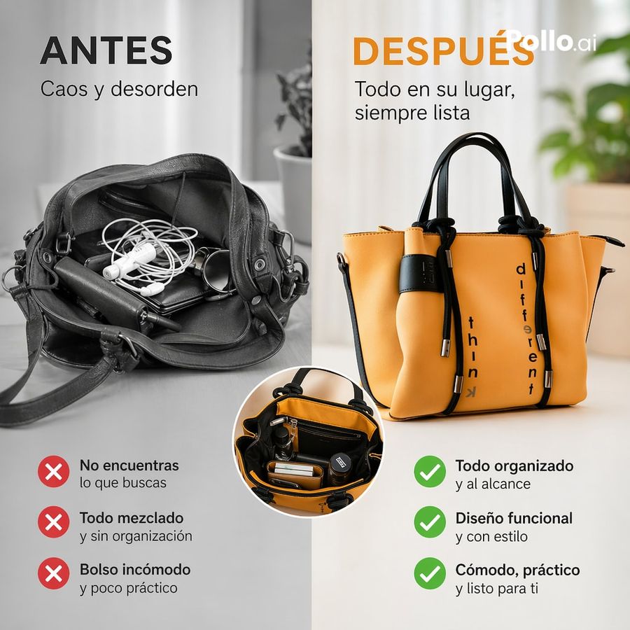 Before After Handbag Ad — GPT Image 2 image prompt example