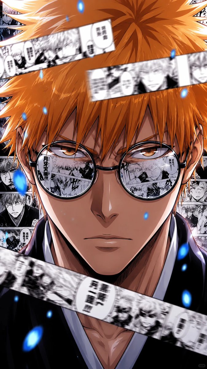 Bleach Style Manga Character Poster — GPT Image 2 image prompt example