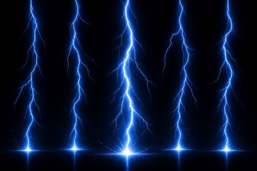Blue Lightning Vfx Asset — GPT Image 2 image prompt example