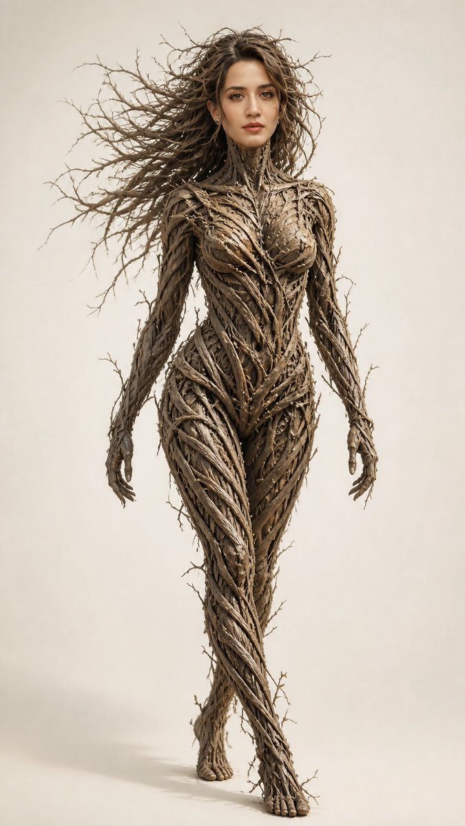 Branch Sculpture Nature Art — GPT Image 2 image prompt example