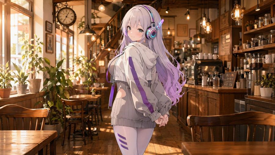 Breeze Walk Cafe Discovery — GPT Image 2 image prompt example