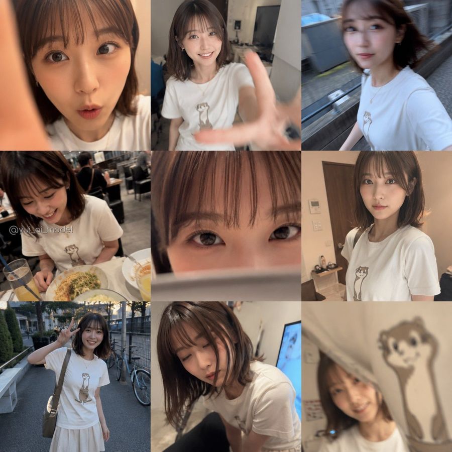 Camera Roll Outfit Collage — GPT Image 2 image prompt example