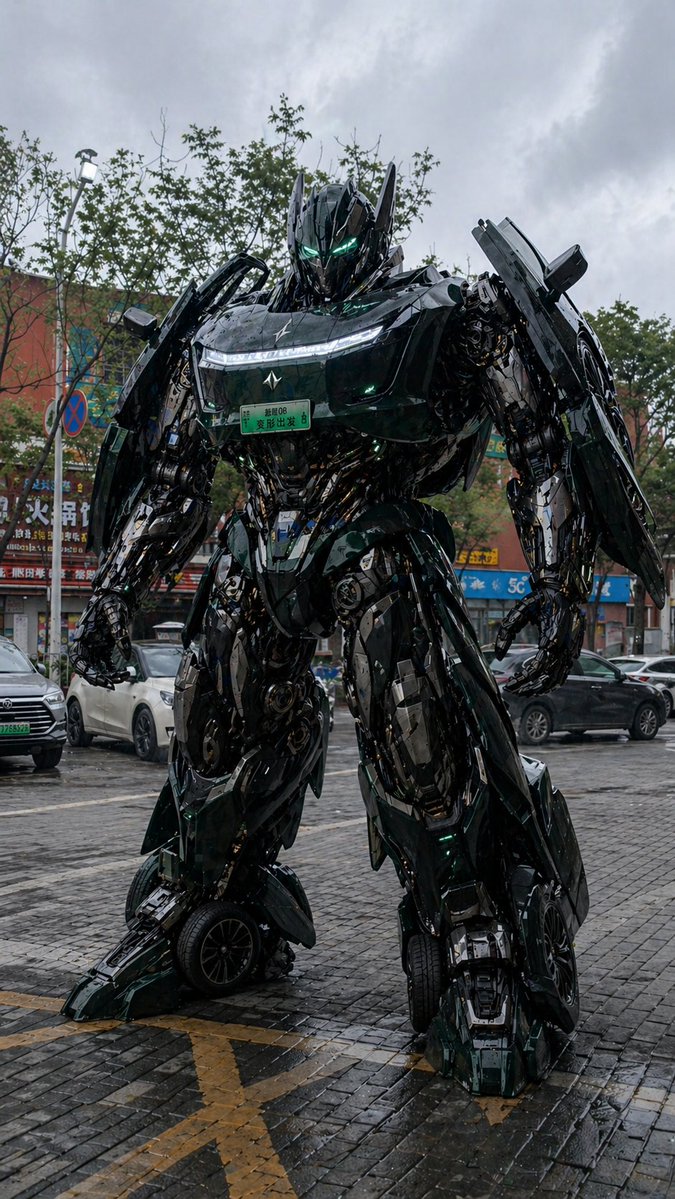 Car Transformation Prompt — GPT Image 2 image prompt example