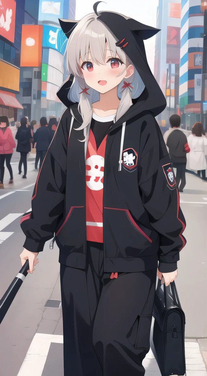 Cat Ear Hoodie Anime — GPT Image 2 image prompt example