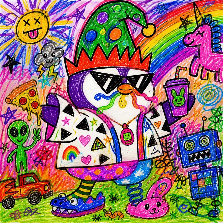 Chaotic Child Style Drawing — GPT Image 2 image prompt example