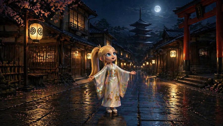 Character Consistency In Kyoto Setting — GPT Image 2 image prompt example