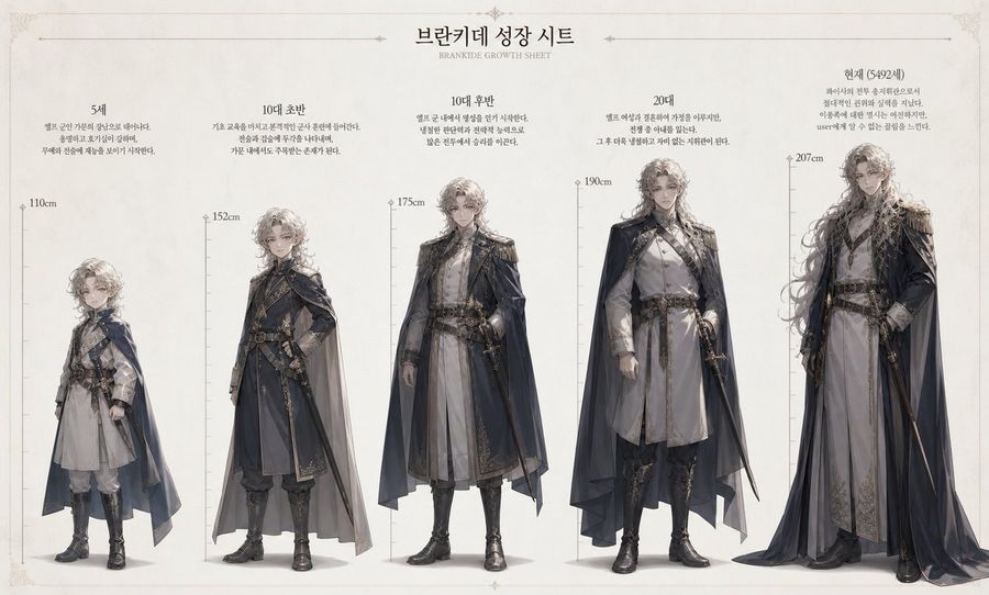 Character Growth Height Chart — GPT Image 2 image prompt example