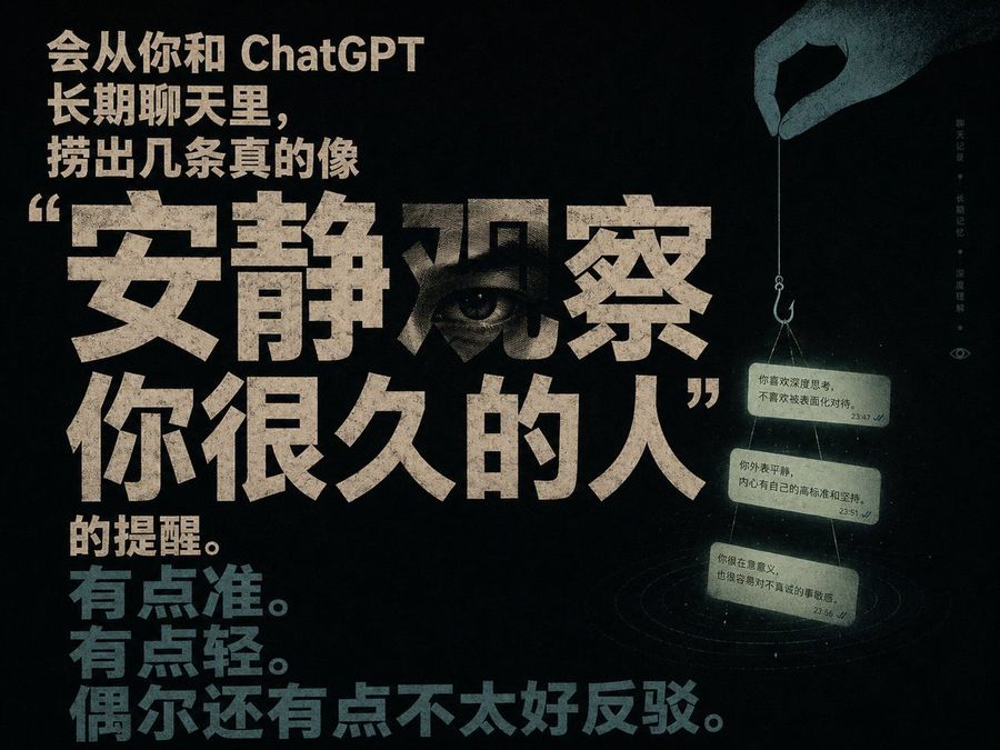 Chatgpt Memory Advice Poster — GPT Image 2 image prompt example
