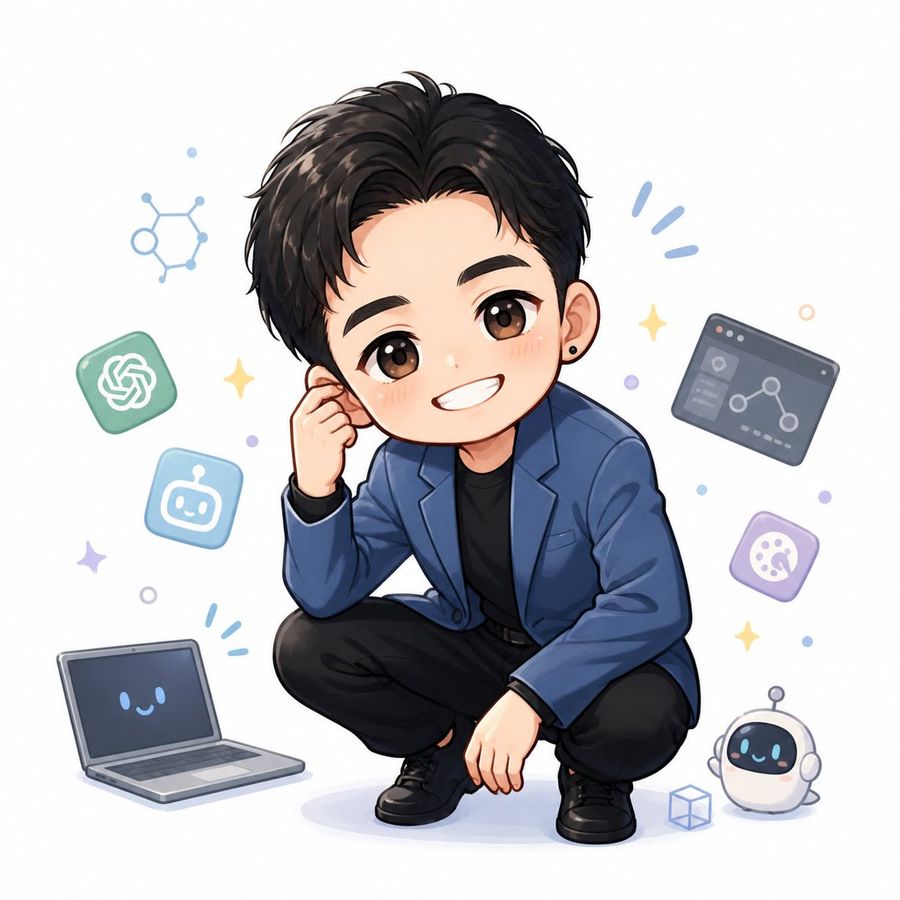 Chibi Ai Engineer Mascot — GPT Image 2 image prompt example