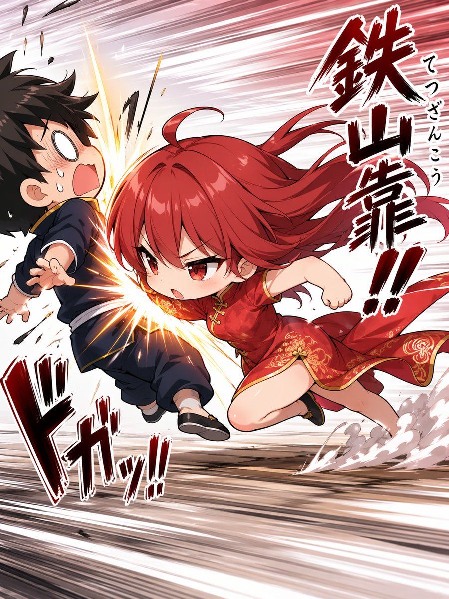 Chibi Tetsuzankou Impact Attack — GPT Image 2 image prompt example