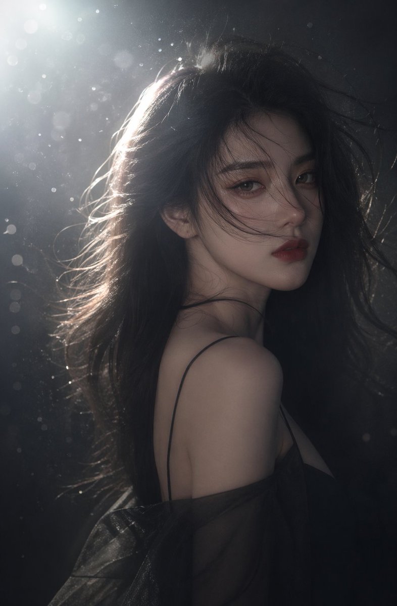 Cinematic Backlit Woman Portrait — GPT Image 2 image prompt example
