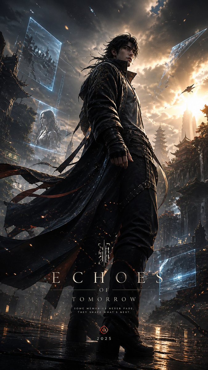 Cinematic Character Poster Layered Depth — GPT Image 2 image prompt example