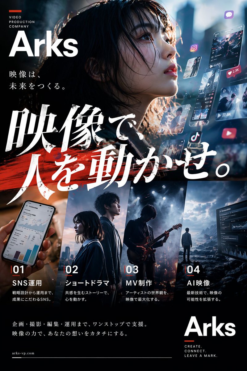 Cinematic Japanese Agency Poster — GPT Image 2 image prompt example
