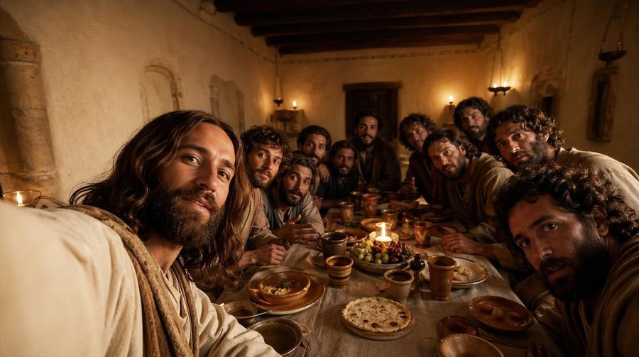 Cinematic Last Supper — GPT Image 2 image prompt example