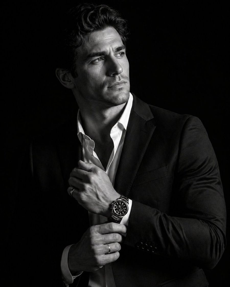 Cinematic Male Suit Portrait — GPT Image 2 image prompt example