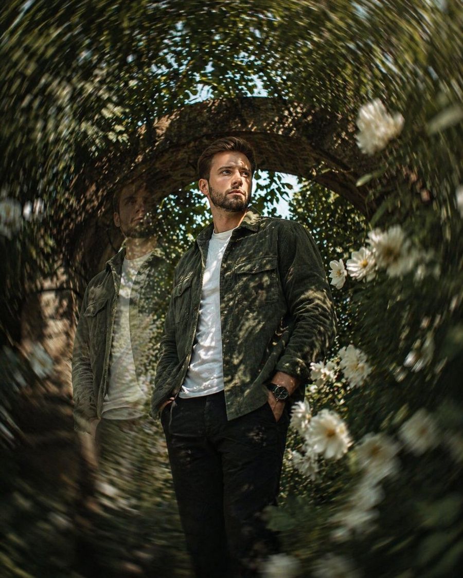 Cinematic Surreal Garden Portrait Prompt — GPT Image 2 image prompt example