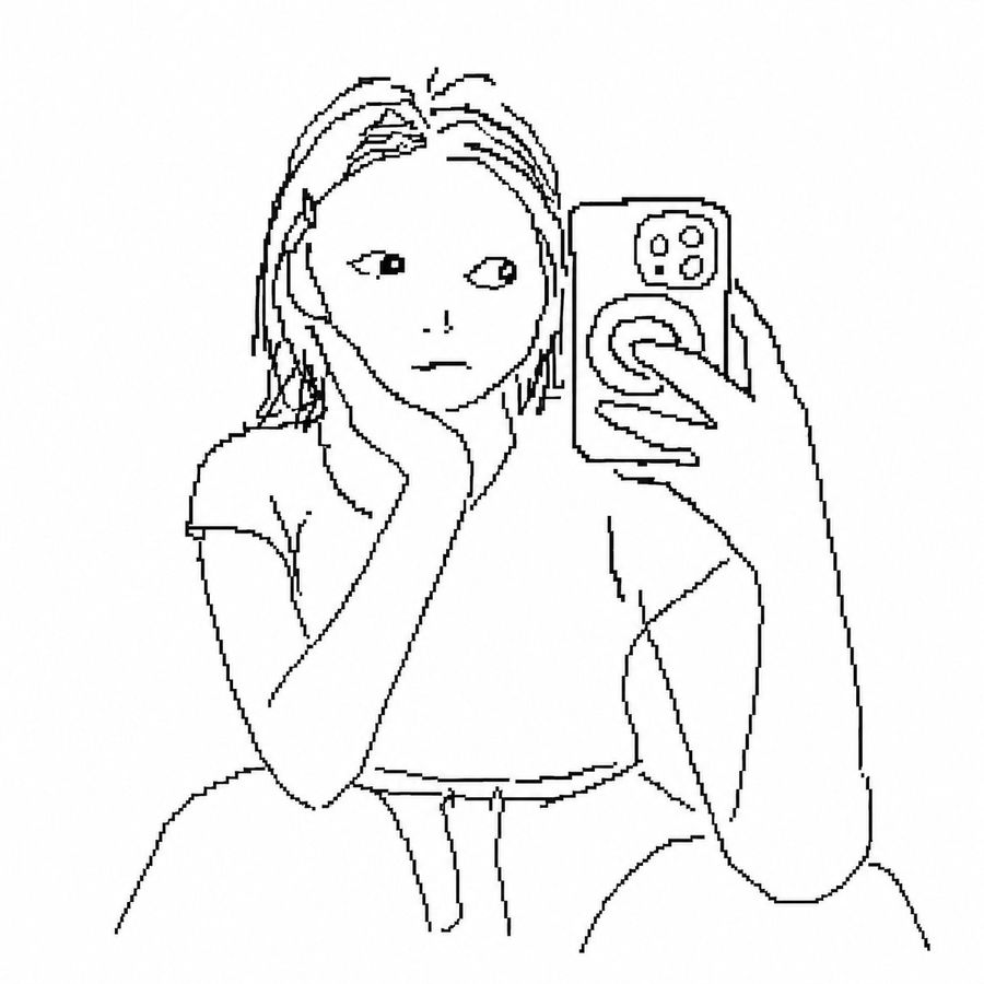 Clumsy Ms Paint Pixel Art — GPT Image 2 image prompt example