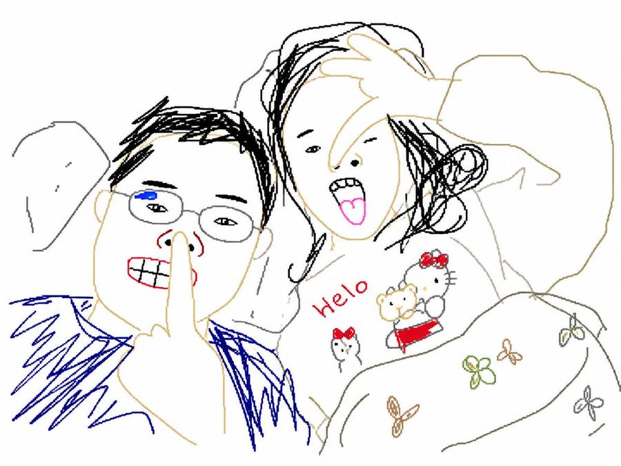Clumsy Ms Paint Redraw Style by @iluciddreaming — GPT Image 2 image prompt example
