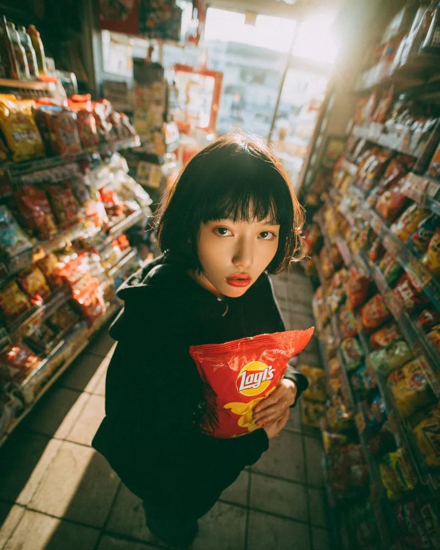 Convenience Store Candid Portrait — GPT Image 2 image prompt example