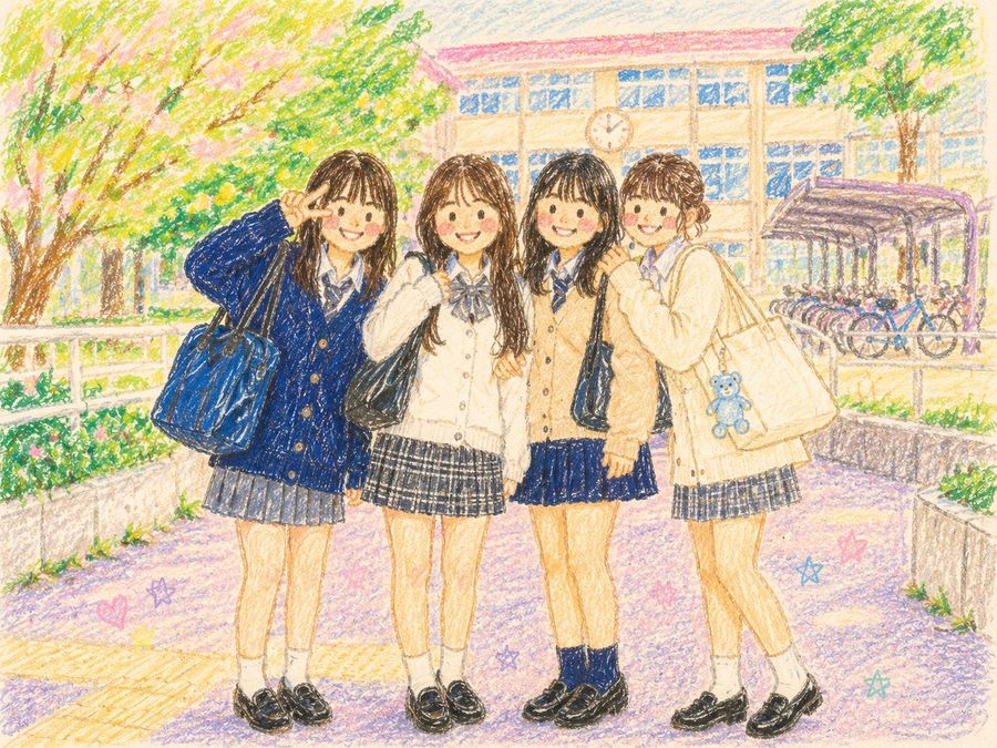 Crayon Picture Book Illustration Style — GPT Image 2 image prompt example