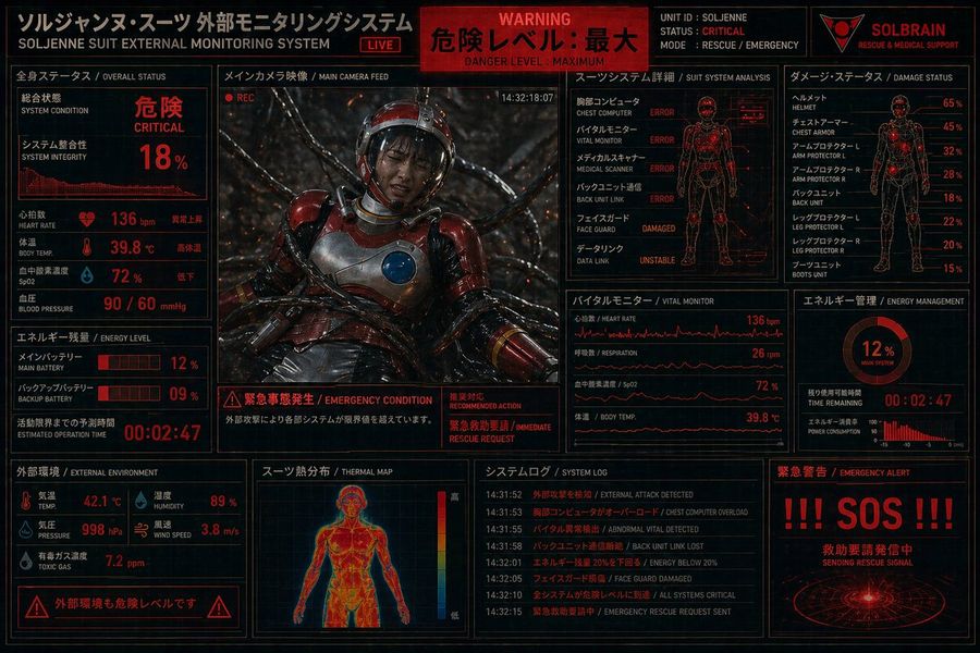 Critical Rescue Suit Monitoring Hud — GPT Image 2 image prompt example