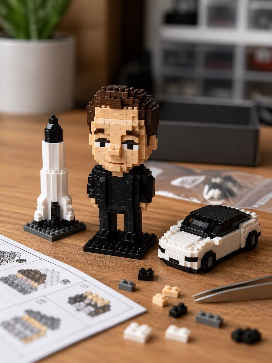 Custom Nanoblock Toy Creator — GPT Image 2 image prompt example