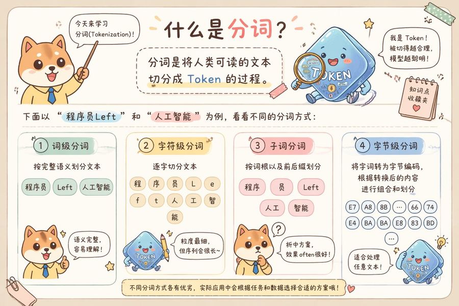 Cute Chinese Tokenization Infographic — GPT Image 2 image prompt example