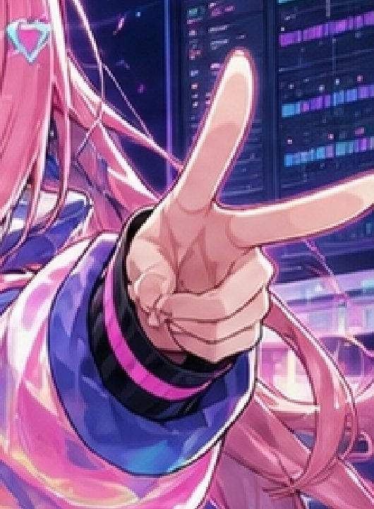 Cyberpunk Anime Idol — GPT Image 2 image prompt example