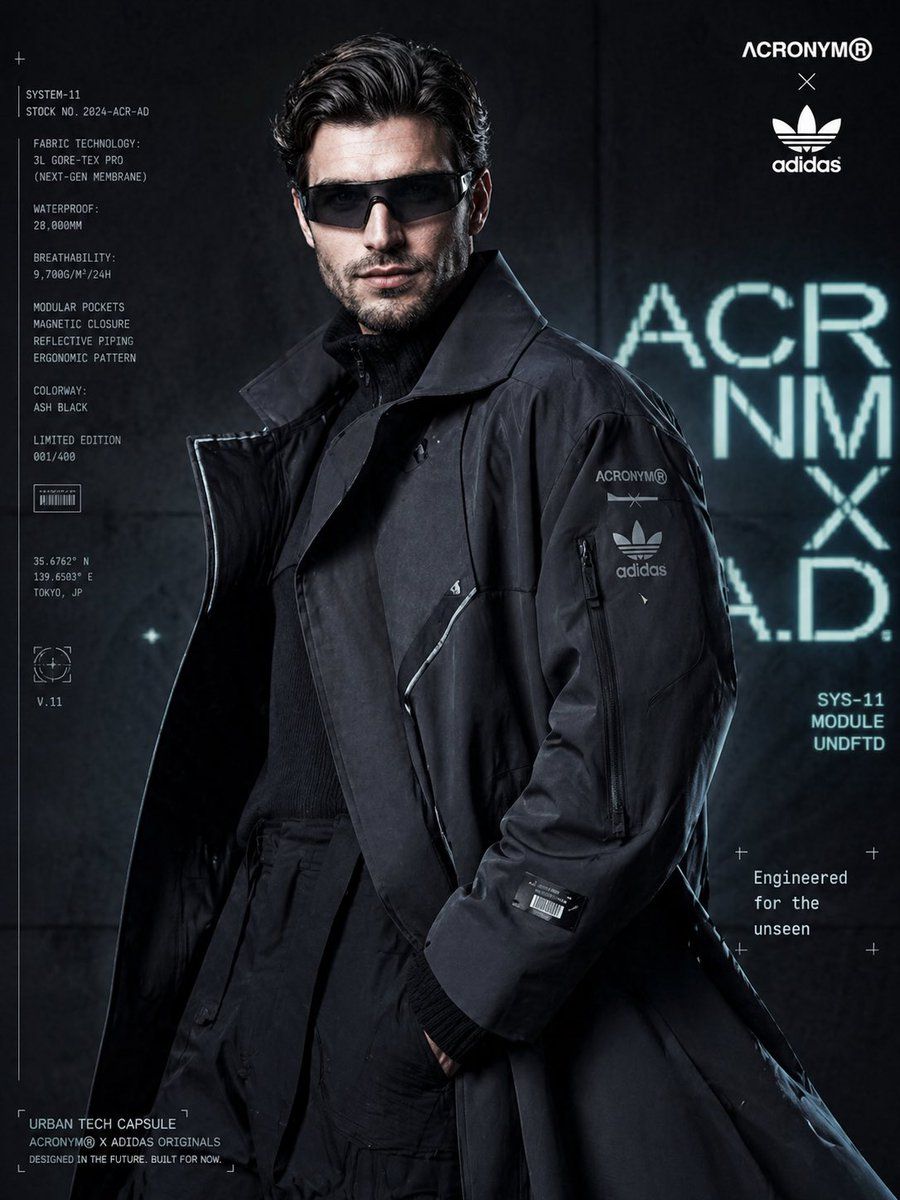 Cyberpunk Fashion Campaign Poster — GPT Image 2 image prompt example