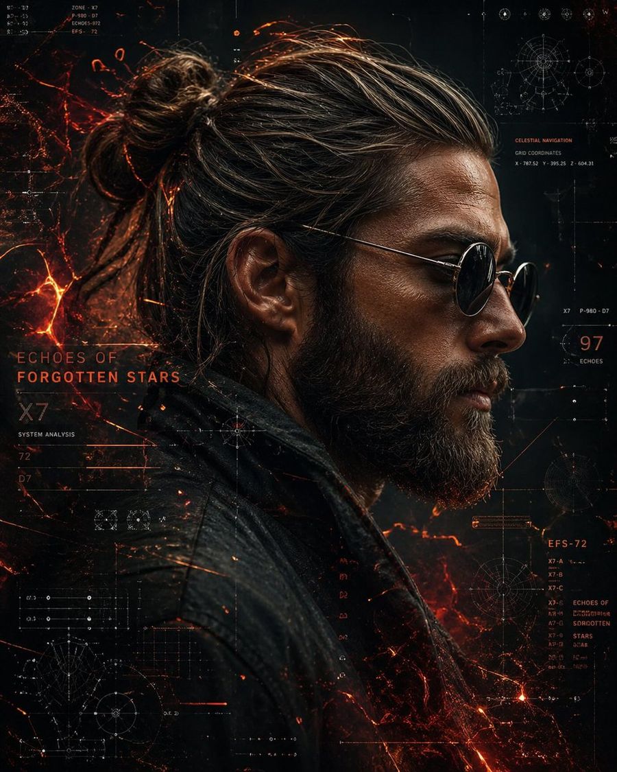 Cyberpunk Portrait With Sci Fi Interface — GPT Image 2 image prompt example