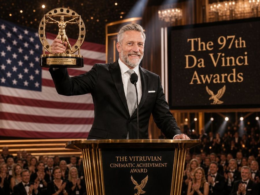 Da Vinci Awards Acceptance — GPT Image 2 image prompt example