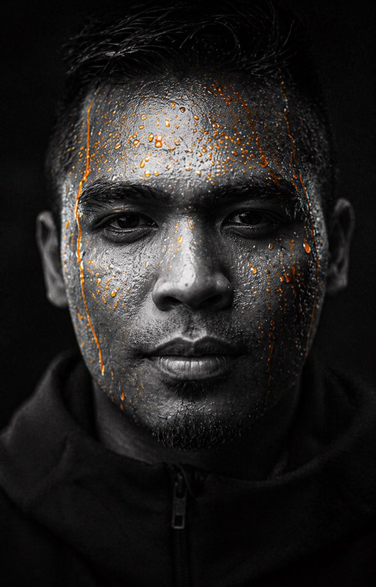 Dark Gatorade Style Portrait — GPT Image 2 image prompt example
