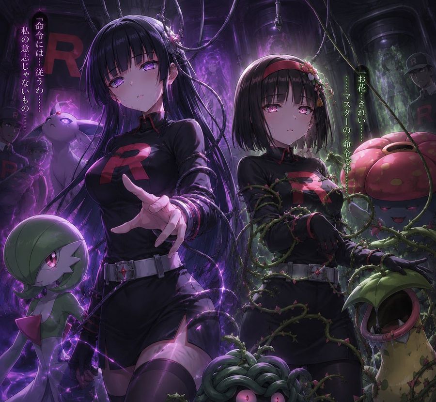 Dark Pokemon Style Art — GPT Image 2 image prompt example