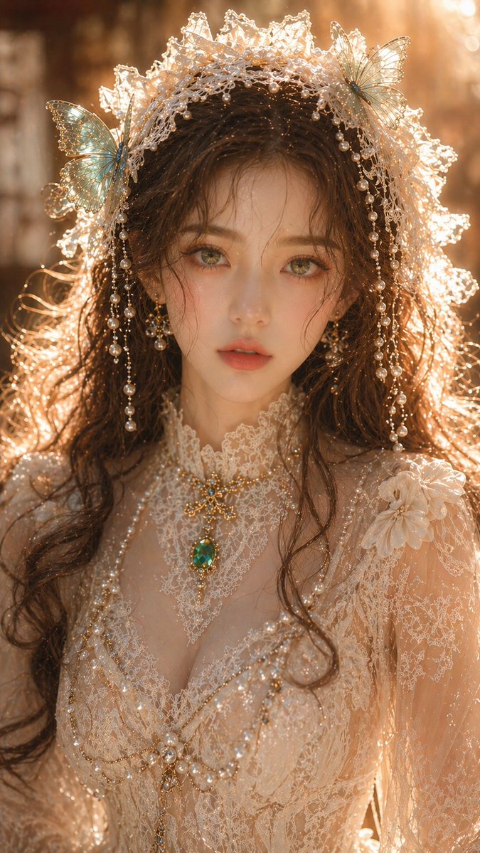 Dreamy Oriental Female Portrait Prompt — GPT Image 2 image prompt example