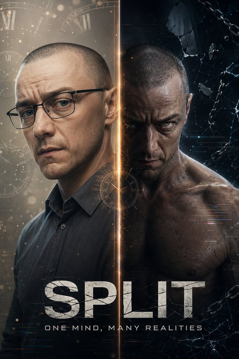 Dual Personality Cinematic Poster — GPT Image 2 image prompt example