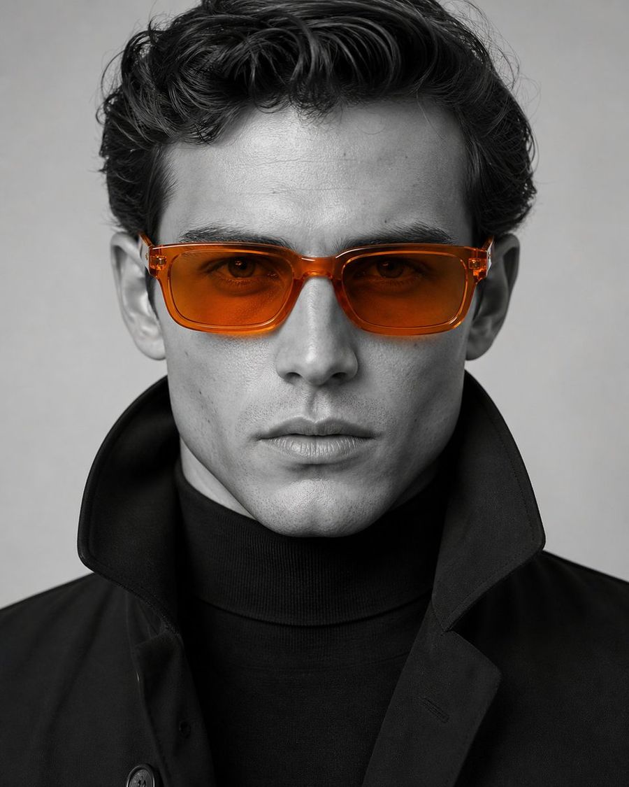 Editorial Selective Color Portrait — GPT Image 2 image prompt example