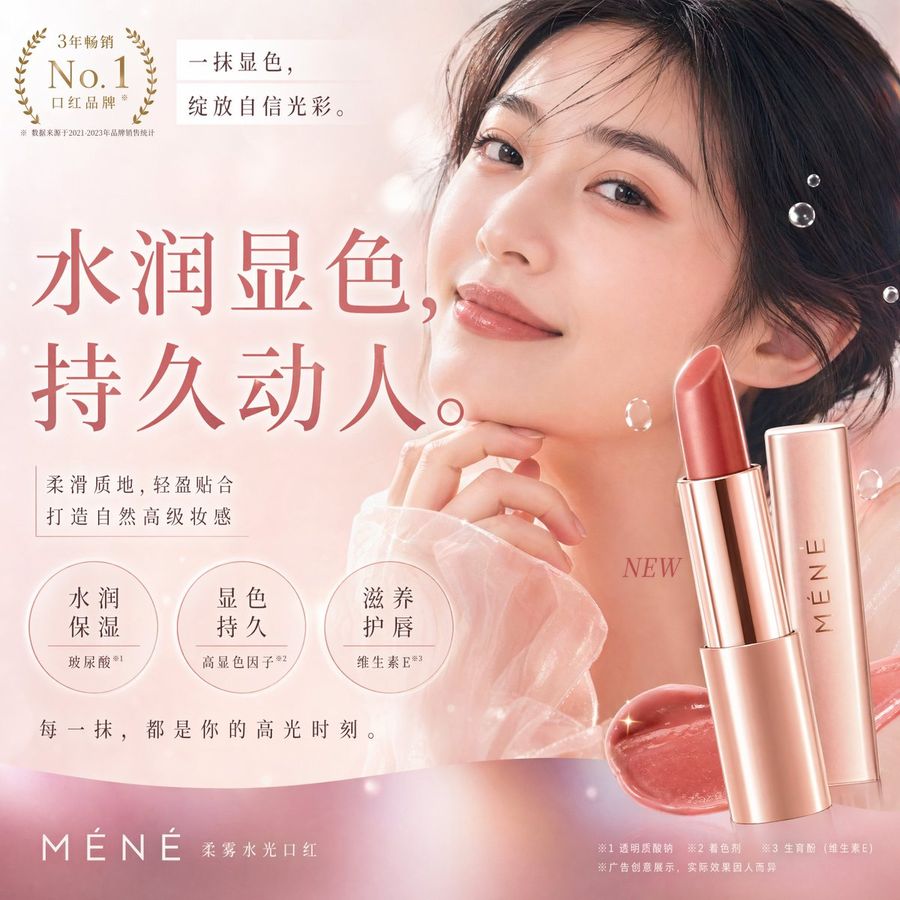 Elegant Cosmetic Poster Prompt — GPT Image 2 image prompt example