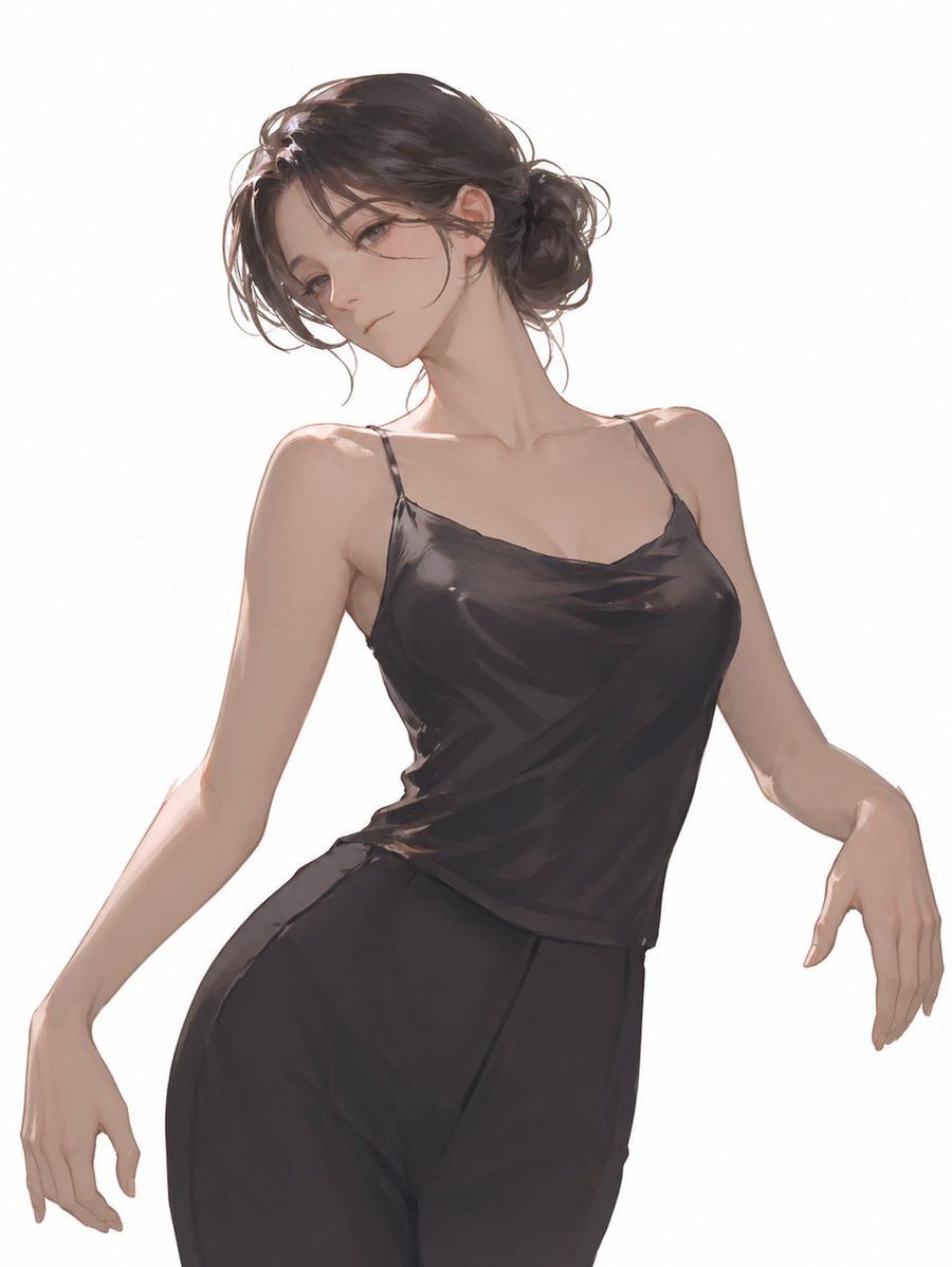 Elegant Fashion Pose Woman — GPT Image 2 image prompt example