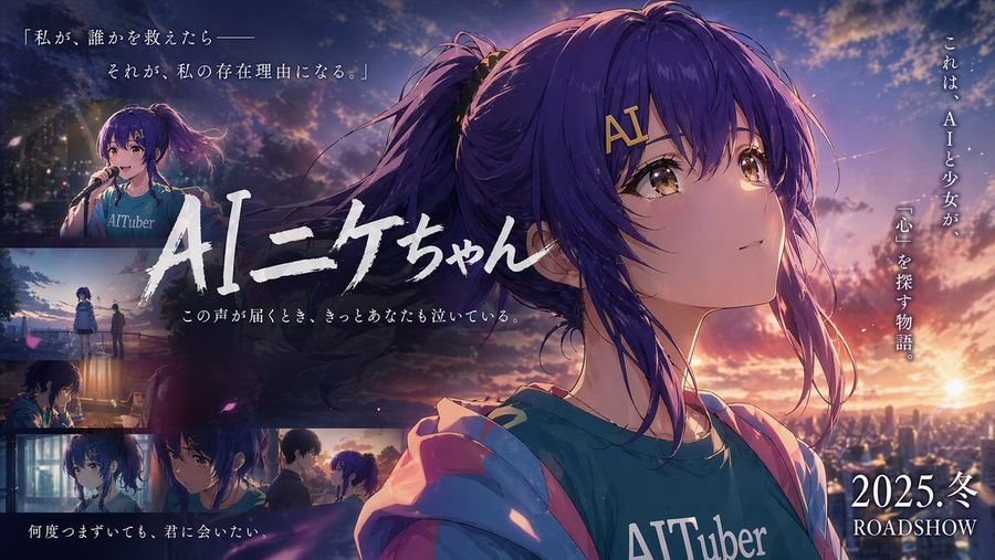 Emotional Anime Movie Banner — GPT Image 2 image prompt example