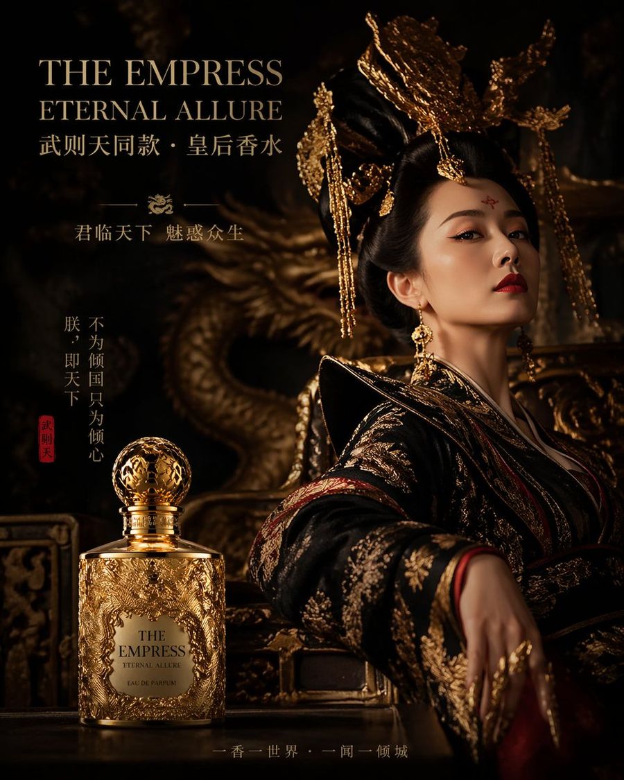 Empress Perfume Dark Palace — GPT Image 2 image prompt example