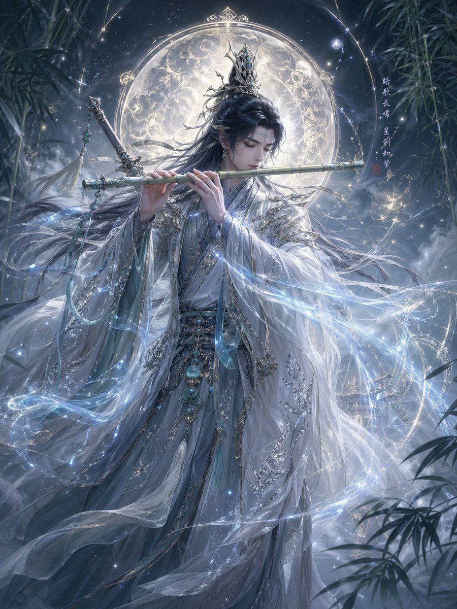 Epic Eastern Fantasy Character Concept — GPT Image 2 image prompt example
