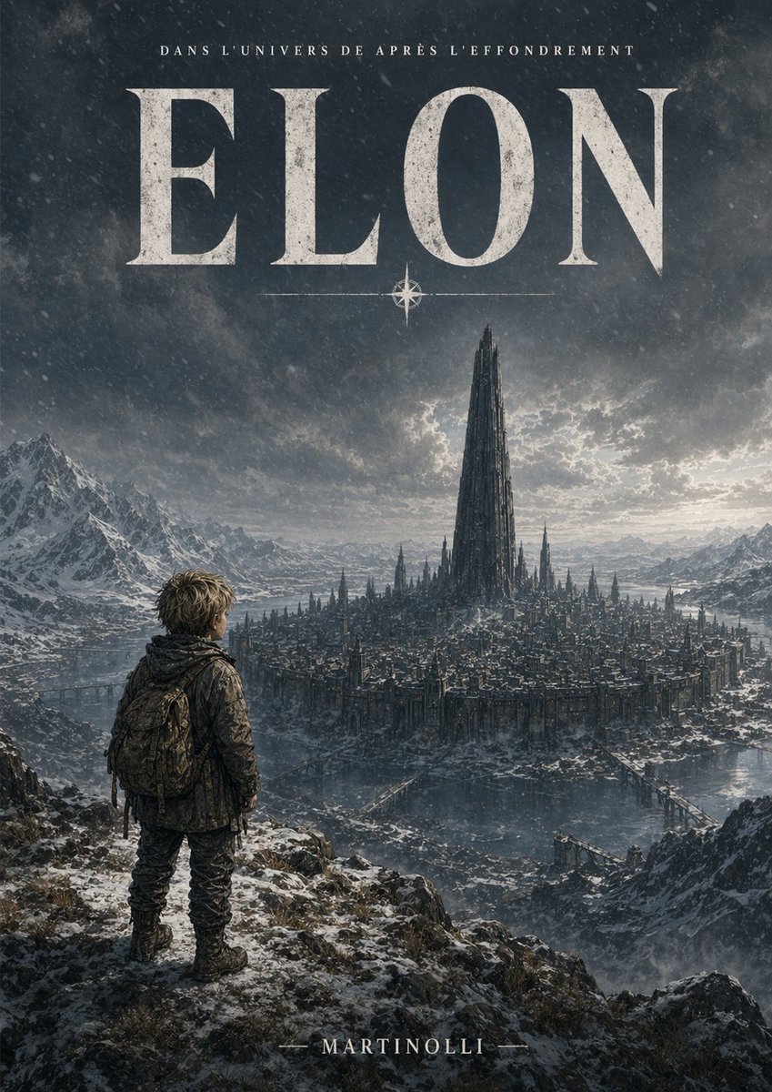 Epic French Dystopian Book Cover — GPT Image 2 image prompt example