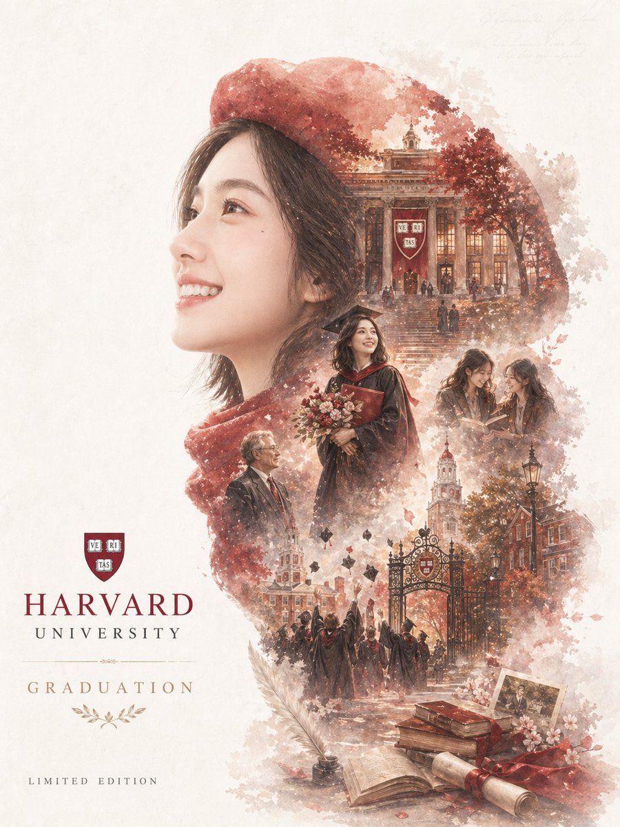 Epic Narrative Graduation Poster — GPT Image 2 image prompt example