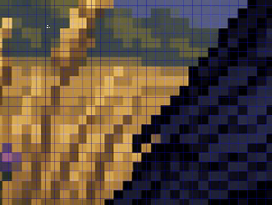 Fake Pixel Art Grid Analysis — GPT Image 2 image prompt example