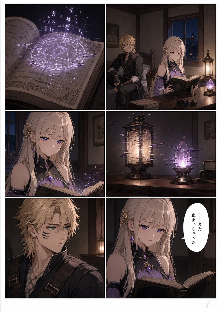 Fantasy Magic Comic Page — GPT Image 2 image prompt example