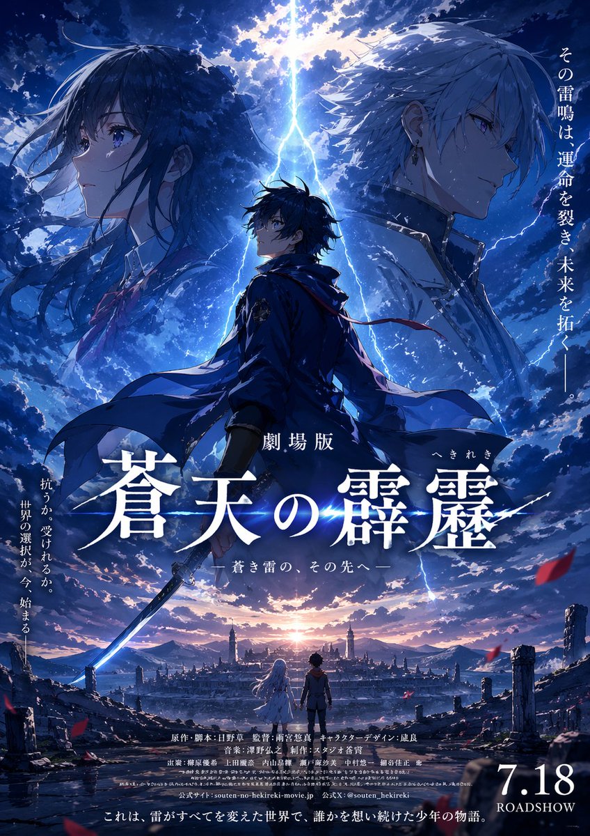 Fictional Anime Movie Poster — GPT Image 2 image prompt example