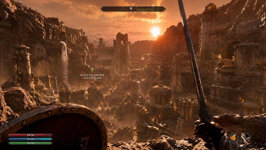 First Person Fantasy Rpg Screenshot — GPT Image 2 image prompt example