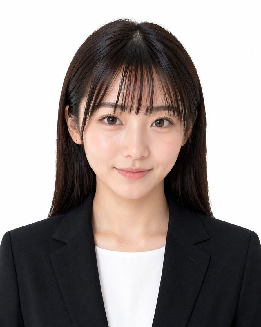 Formal Japanese Id Portrait — GPT Image 2 image prompt example