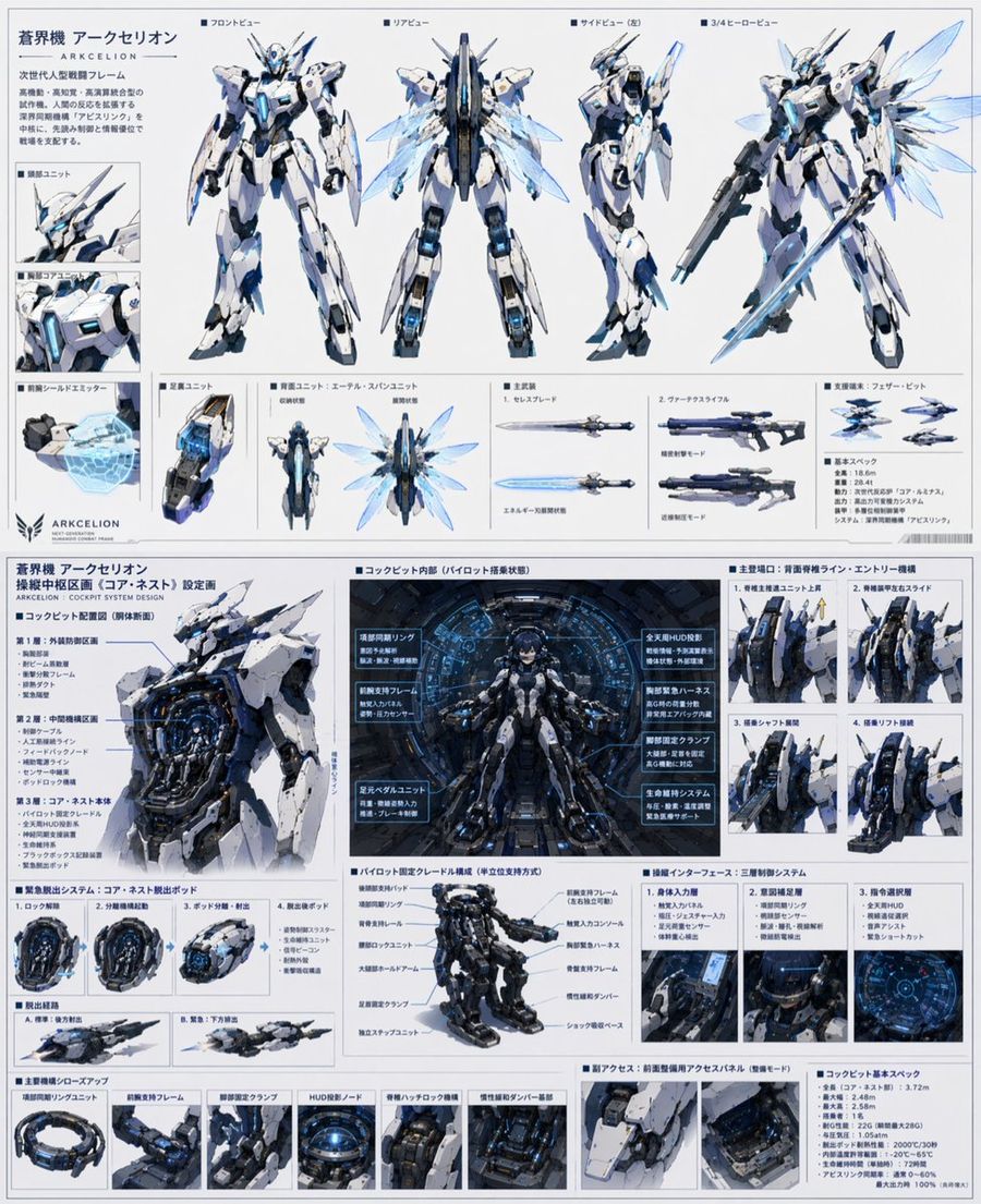 Futuristic Mecha Protagonist — GPT Image 2 image prompt example