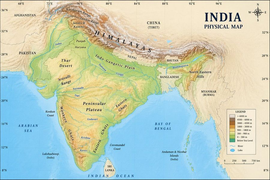 Geographic Map Illustration — GPT Image 2 image prompt example